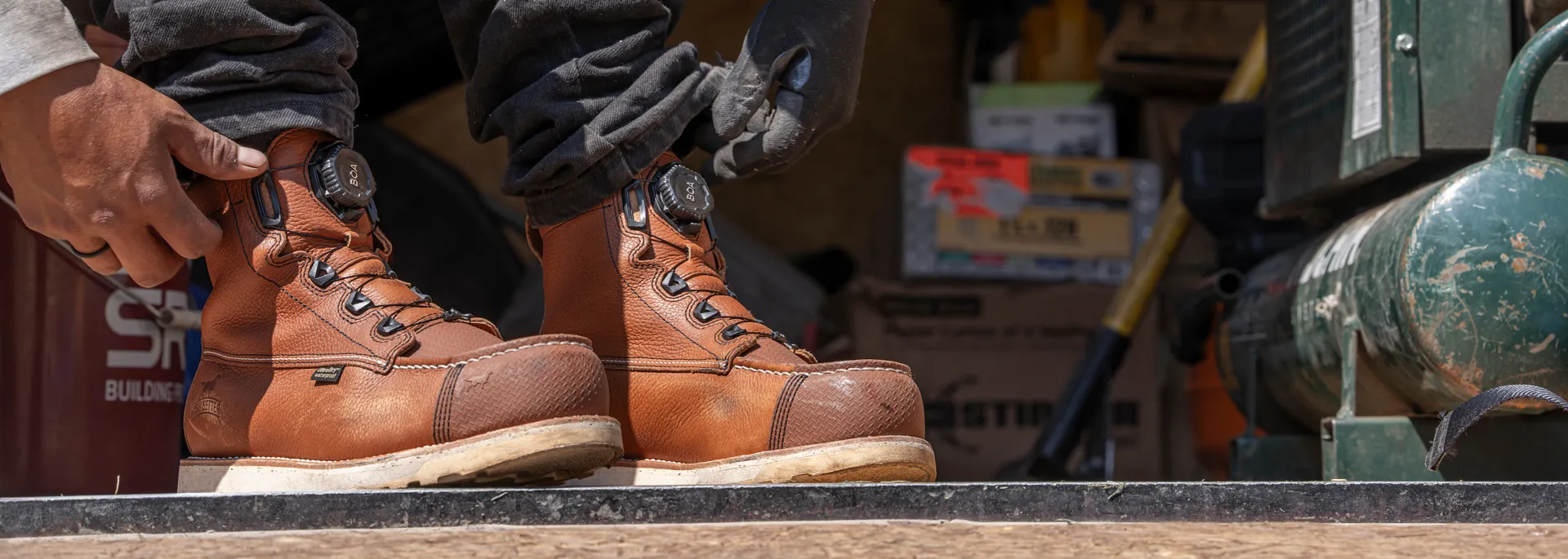 Irish SetterE fall work boot sale